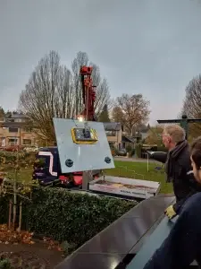 Soms hebben we groot materieel nodig